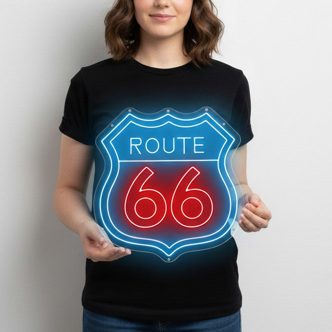 Route66 Neon Sign
