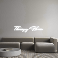 Custom Neon Sign: Therapy House