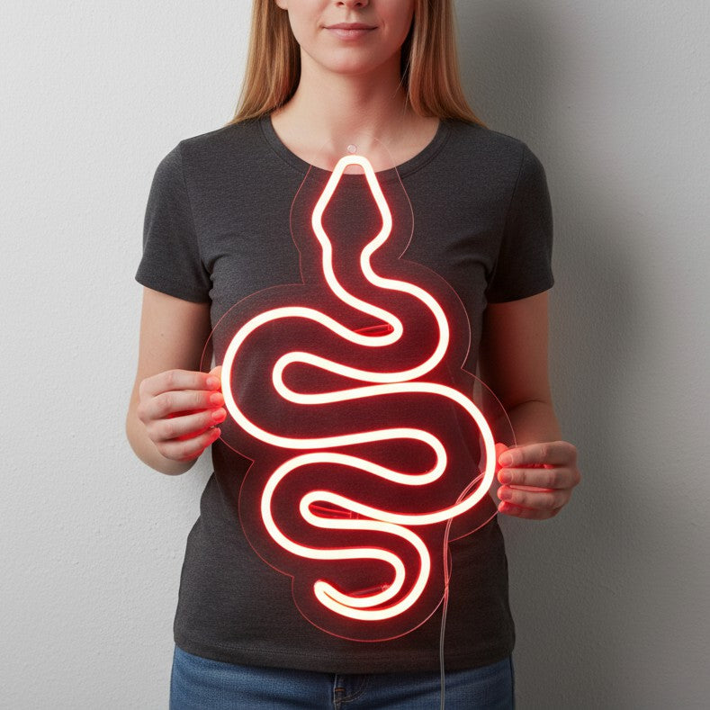Snake Neon sign