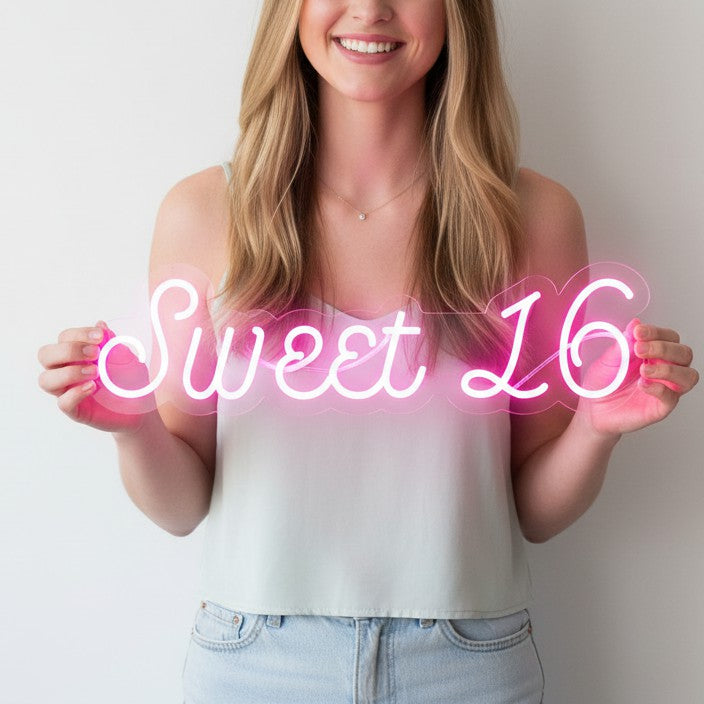 Sweet 16 Neon Sign