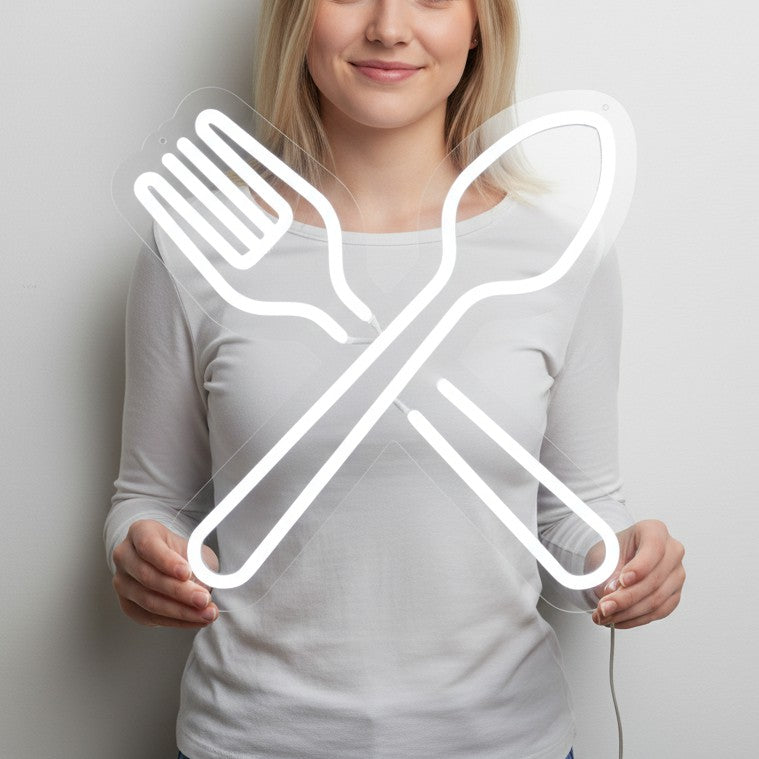 Enseigne au néon Vaisselle