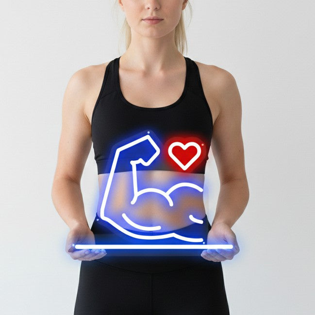 Thick muscles Neon sign