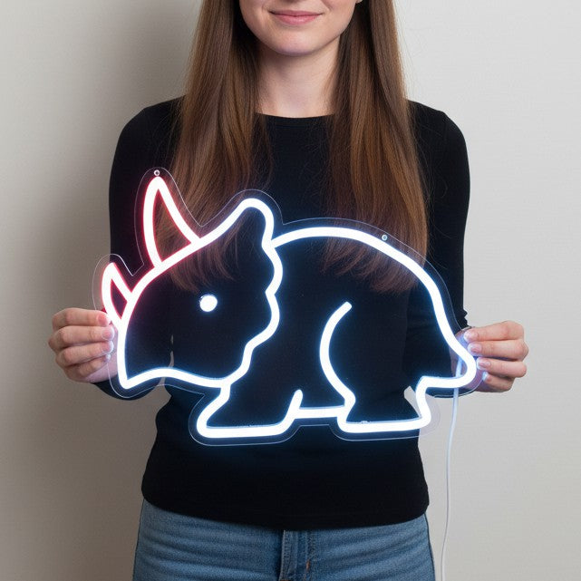 Torosaurus Neon sign
