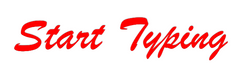 Custom Neon: Start Typing