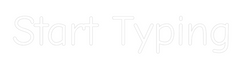 Custom Neon: Start Typing