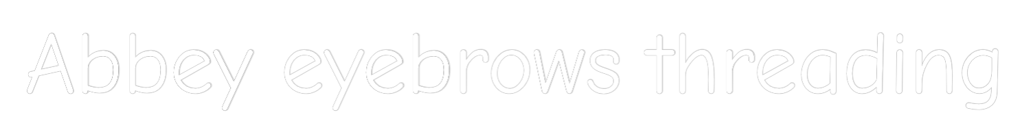 Custom Neon: Abbey eyebrow...