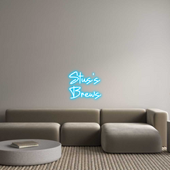 Custom Neon: Stus's
Brews